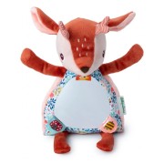 Lilliputiens - textil játék tükörrel - Stella őzike