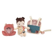 Lilliputiens - textil játék hordozóval - Jeanne baba