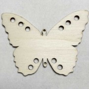 Rétegelt lemez pillangó 8,5 x 6,1 cm