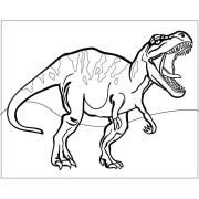 Homokfestés sablon - Tyranosaurus