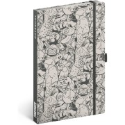 NOTIQUE Fortnite – Legends vonalas jegyzetfüzet, 13 × 21 cm
