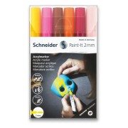 Schneider Paint-It 310 akril marker készlet V3 – 6 szín