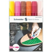 Schneider Paint-It 320 akryl marker szett V3 6 db