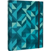 A4 Geometric füzetbox zárófüllel