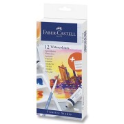 Faber-Castell akvarell festék 12 szín