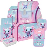Oxybag Premium Light Axolotl iskolatáska – 8 darabos szett