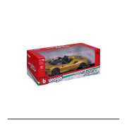 Bburago - RACE+PLAY,  Ferrari SF90 Spider, arany, 1:18