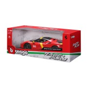 Bburago - RACE+PLAY, Ferrari SF90 STRADALE ASSETTO FIORANO, piros 1:18