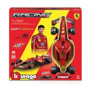 Bburago - RACING MODEL KIT, Ferrari F1-es versenyautó SF24 (2024), #16 Charles Leclerc, 1:24
