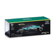 Bburago - RACE F1 díszdobozban, Aston Martin AMR25.2025, 14 Fernando Alonso, 1:24