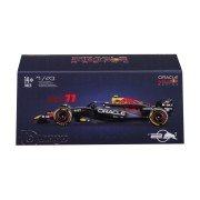 Bburago - RACE F1-es versenyautó díszdobozban, Oracle Red Bull Racing RB20 (2024), #11 Peréz, 1:43