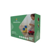 Cleverclixx – Mágneses építőjáték Fire Rescue Pack Intense – 39 db