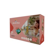 Cleverclixx – Mágneses építőjáték Magic Forest Pack Pastel – 65 db