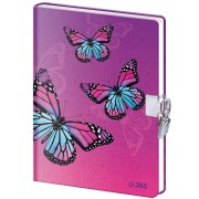 Butterfly - napló zárral