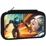 Stil Sci-fi kétszintes tolltartó