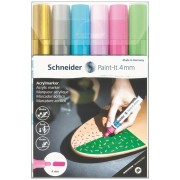 Schneider Paint-It 320 akryl marker szett V2 6 db