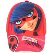 Miraculous LadyBug baseballsapka, piros