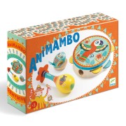 Animambo set - tamburína, maracas, kastaněty