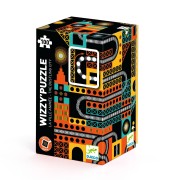Látványos puzzle - élő város - 100 db