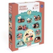 Mesés puzzle - Pinocchio - 54 db