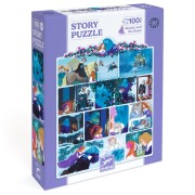 Mesés puzzle - A szépség és a szörnyeteg - 100 db