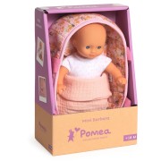 Mini Pomea - baba Barbara steppelt kosárban
