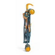 Pomea - skládací kočárek se žlutými pruhy - 54 cm