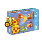 Puzzle Duo - Mozgó autók