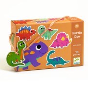 Puzzle Duo - dinoszauruszok
