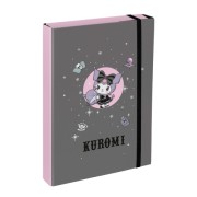 BAAGL Kuromi Grey Jumbo A4-es füzetbox