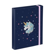 BAAGL Unicorn Gold A5-ös füzetbox