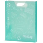 A4 Ergobag füzetbox, átlátszó