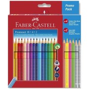 Faber-Castell Grip 2001 színesceruza 18 szín + 4 szín + 2 grafit ceruza