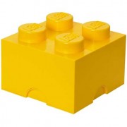 LEGO tároló doboz 4 sárga