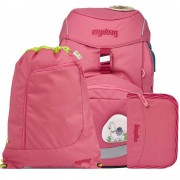 Iskolatáska szett Ergobag prime Eco pink 3db.  + szállítás ingyén