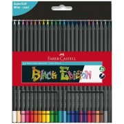 Faber-Castell Black Edition színes ceruza készlet, 24 szín