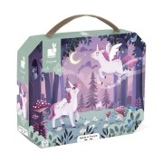 Puzzle bőröndben – Egyszarvú - 54 db