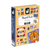 Mágneses könyv - Puzzle - állatok