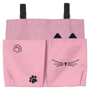 Stil Cat Lady padra akasztható iskolai tároló