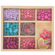 Fa gyöngyök kreatív készlet Small foot