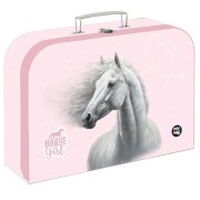 Laminált bõrönd 34 cm Romantikus ló