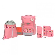 Lässig Slim Unique Pink 7 részes iskolai szett