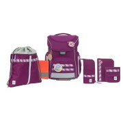 Lässig Slim Unique Lilac 7 részes iskolai szett