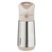 Szívószálas termosz 350 ml – bézs