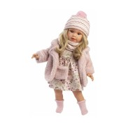 Llorens 54052 – élethű baba puha textiltesttel LUCIE – 40 cm