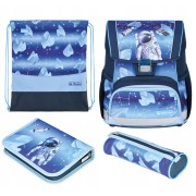 Herlitz Loop Cosmic Explorer iskolatáska – 4 részes szett