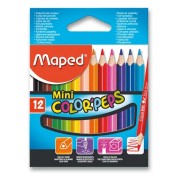 Maped Color'Peps Mini színes ceruzák – 12 szín