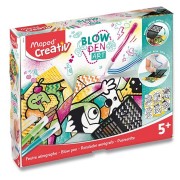 Maped Creativ Blowpen Pop Art fújható filctoll készlet 24 db.