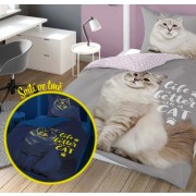 Cat live ágynemű huzat világító hatással