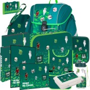 Oxybag Premium Light Playworld Pixel iskolatáska – 13 darabos szett